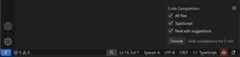 Screenshot of the Copilot menu in the Status Bar with Snooze and Cancel Snooze buttons.