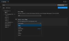 Set Dotnet Server to Trace