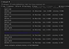 Build and train the neural network