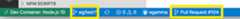 PR status in status bar