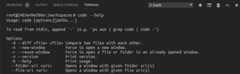 Using the code CLI