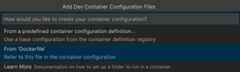 Select Dockerfile