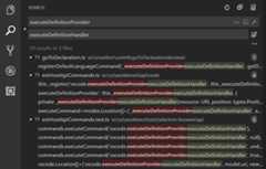 search and replace diff view