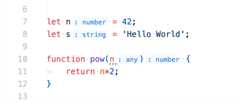 Inlay hints for inferred types in TypeScript