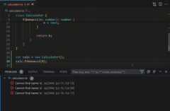 errors and warnings