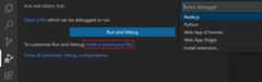 configure debugging