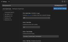 language based settings