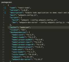 package json intellisense