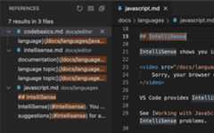 Jumping to a header in a Markdown file