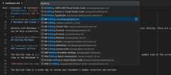 Jumping to a header across all Markdown files in a workspace