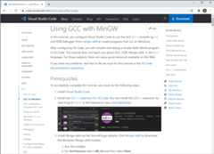 C++ TOC on code.visualstudio.com