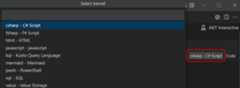 Cell Language Picker