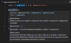 angular decorator hover