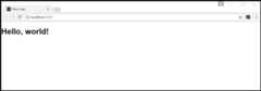 Hello, world