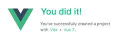 welcome to Vue