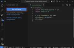 Run the debugger