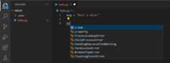 IntelliSense appearing for Python code