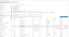 Virtual machine list of NRMS rules