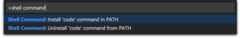 macOS shell commands
