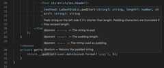 Hover for a lodash function