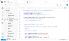 vscode.dev in an Edge browser tab