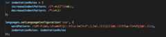 Dark+ colorization of a JavaScript regular expression