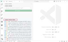 Source Control Graph view showing a graph visualization of the repository.