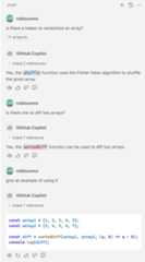 Chat conversation shows that Copilot keeps track of attached files across multiple prompts.