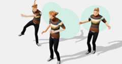 GLTF Animations re-used