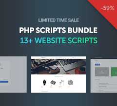 PHP Scripts Bundle - 14+ Advanced Solutions for Your Website