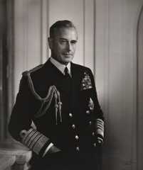 Louis Mountbatten, Earl Mountbatten of Burma, by Yousuf Karsh - NPG P490(55)