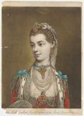 Charlotte of Mecklenburg-Strelitz, by Thomas Frye - NPG D9089