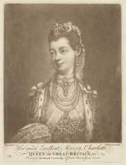 Charlotte of Mecklenburg-Strelitz, by Richard Houston, after  Thomas Frye - NPG D8009