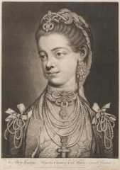 Charlotte of Mecklenburg-Strelitz, by Thomas Frye - NPG D11287