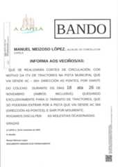 CORTE PISTA MUNICIPAL