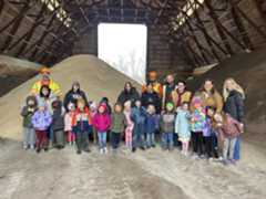 Kindergarten Trip to Highway Dept.