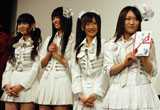 AKB48（写真中列左から）佐藤すみれ、前田亜美、石田晴香、内田眞由美　（C）ORICON DD inc.　