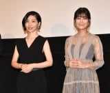 （左から）坂本真綾、川澄綾子＝『劇場版 Fate/Grand Order -神聖円卓領域キャメロット- 前編Wandering; Agateram』初日舞台あいさつ （C）ORICON NewS inc. 