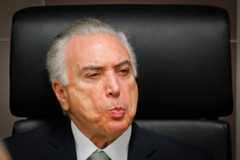 Sérgio Lima/Poder360 - 14.dez.2016 Cerimônia de posse do novo presidente do TCU, Raimundo Carreiro, presente o presidente Michel Temer, o presidente do Senado, Renan Calheiros (PMDB-AL), e o ministro da Casa Civil, Eliseu Padilha (PMDB-RS). Brasilia, 14-12-2016. Foto: Sergio Lima/PODER 360.