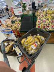 安売りバナナの買い占め