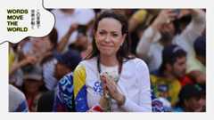 2025年のノーベル平和賞受賞者に選ばれたベネズエラの野党指導者マリア・コリナ・マチャド　Photo by Jesus Vargas/picture alliance via Getty Images