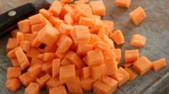 diced carrots