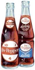 Diatetic Dr Pepper vintage ad