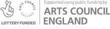 Supported using public funding by Arts Council England