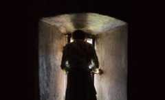 Governor General of Canada Michaëlle Jean at the "door no return" in Elmina Castle in Ghana, 2006 .