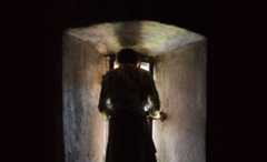 Governor General of Canada Michaëlle Jean at the "door no return" in Elmina Castle in Ghana, 2006 .