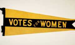 “Votes for Women” pennant