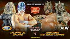 CMLL Sábado de Coliseo Results (11/22/2025): Team CMLL vs. Team AEW, eyenda Azul Qualifier, Villanos, More