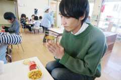 マカロニのあべかわって、初めて食べたかも