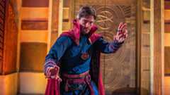 Doctor Strange: Master of the Mystic Arts at Avengers Campus At the site of the Ancient Sanctum, deep in the heart of Avengers Campus at Disney California Adventure Park, guests may encounter the Master of Mystic Arts himself, Doctor Strange. From time to time, Doctor Strange steps forth through an inter-dimensional portal to engage guests with illusions, sorcery and tales to astonish from his collection of mysterious relics. From time to time, he may even bring other heroes as he opens the portals. At night, the Ancient Sanctum glows even more vividly with majestic colors and lights, pulsating with mystic energy. (Christian Thompson/Disneyland Resort)